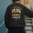 Don't Make Me Use My Daddy Voice Gay Bear Pride Men's Sweatshirt Back Print Don't Make Me Use My Daddy Voice Gay Bear Pride Men's Sweatshirt Back Print