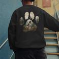 English Springer Spaniel Mountain Paw Dog Mom Dad Men's Sweatshirt Back Print English Springer Spaniel Mountain Paw Dog Mom Dad Men's Sweatshirt Back Print