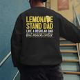Family Lemonade Stand Dad Men's Sweatshirt Back Print Family Lemonade Stand Dad Men's Sweatshirt Back Print