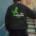 Father's Day Idea Daddysaurus Rex T-Shirt Men's Sweatshirt Back Print Father's Day Idea Daddysaurus Rex T-Shirt Men's Sweatshirt Back Print