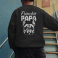 Frenchie Papa Lover Owner French Bulldog Dad Father Daddy Men's Sweatshirt Back Print