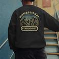 Handyman For Men Women Dad Fixologist Carpenter Tools Men's Sweatshirt Back Print