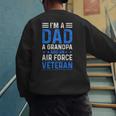 I’m A Dad Grandpa Air Force Veteran Distressed Men's Sweatshirt Back Print I’m A Dad Grandpa Air Force Veteran Distressed Men's Sweatshirt Back Print