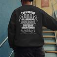 I'm A Proud Dad Brain Tumor Warrior Brain Tumor Survivor Men's Sweatshirt Back Print