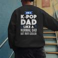 K-Pop Dad Korean Music Lover Men's Sweatshirt Back Print