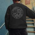 Knower Of Stuff Fixer Of Things Dad Mechanic Men's Sweatshirt Back Print
