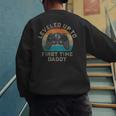 I Leveled Up To First Time Daddy Soon To Be Dad Men's Sweatshirt Back Print