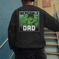 Marvel Comics Avengers Father's Day Hulk Incredible Dad Men's Sweatshirt Back Print