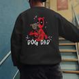 Marvel Super Heroes Pets Deadpool Loves Dogpool Dog Dad Men's Sweatshirt Back Print Marvel Super Heroes Pets Deadpool Loves Dogpool Dog Dad Men's Sweatshirt Back Print