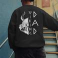 Men Celtic Norse Mythology Viking Dad Men's Sweatshirt Back Print