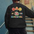 Mom And Dad Of The Birthday Girl Melon Family Matching Men's Sweatshirt Back Print