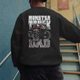 Monster Truck Dad Tshirt Men's Sweatshirt Back Print
