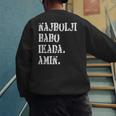Najbolji Babo Ikad Bosnian Dad Men's Sweatshirt Back Print