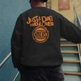NBA New York Knicks Father's Day Just A Dad Who Loves Men's Sweatshirt Back Print