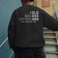 Old Man Saying Gag Fathers Day Birthday Dad Men Men's Sweatshirt Back Print Old Man Saying Gag Fathers Day Birthday Dad Men Men's Sweatshirt Back Print
