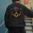 Papa Bear Father's Day Great Dad Joke Men's Sweatshirt Back Print Papa Bear Father's Day Great Dad Joke Men's Sweatshirt Back Print