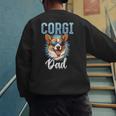 Pembroke Welsh Corgi Corgi Dad Men's Sweatshirt Back Print Pembroke Welsh Corgi Corgi Dad Men's Sweatshirt Back Print