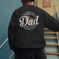 Promoted To Dad Est 2026 Stamp First Time Daddy To Be Men's Sweatshirt Back Print Promoted To Dad Est 2026 Stamp First Time Daddy To Be Men's Sweatshirt Back Print