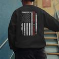 Promoted To Daddy 2026 Men's Sweatshirt Back Print Promoted To Daddy 2026 Men's Sweatshirt Back Print