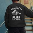 Promoted To Daddy Est 2026 Soon To Be Daddy 2026 Men's Sweatshirt Back Print