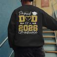 Proud Dad Of A 2026 Graduate Senior 2026 Grad Family Men's Sweatshirt Back Print