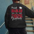 Proud Dad Of a Class Of 2026 Graduate For Graduation Men's Sweatshirt Back Print