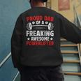 Proud Dad Of A Powerlifter Father Powerlifting Dad Men's Sweatshirt Back Print Proud Dad Of A Powerlifter Father Powerlifting Dad Men's Sweatshirt Back Print