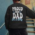 Proud New Dad It's A Boy Father To Be Soon To Be Dad Men's Sweatshirt Back Print
