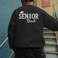 Proud Senior Dad 2026 Senior 2026 Dad Class Of 2026 Father Men's Sweatshirt Back Print
