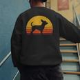 Retro Chihuahua Men Women Dog Mom Dad Chihuahua Men's Sweatshirt Back Print Retro Chihuahua Men Women Dog Mom Dad Chihuahua Men's Sweatshirt Back Print
