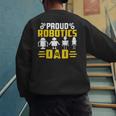 Robotics Father Robotics Dad Men's Sweatshirt Back Print