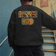 Safari Dad Safari Outfit Safari Costume Cute African Safari Men's Sweatshirt Back Print