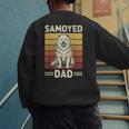 Samoyed Dad Men's Sweatshirt Back Print