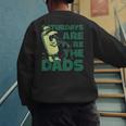 Saturdays Are Fore The Dads Golf Men's Sweatshirt Back Print