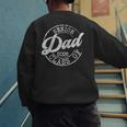Senior 2026 Graduate Proud Dad Class Of 2026 Dad Senior Men Men's Sweatshirt Back Print
