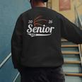 Senior Basketball Dad Class Of 2026 Graduation Graduate Men's Sweatshirt Back Print Senior Basketball Dad Class Of 2026 Graduation Graduate Men's Sweatshirt Back Print