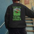 Sesame Street Father's Day Total Grouch Dad Men's Sweatshirt Back Print