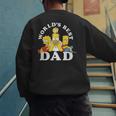 The Simpsons World's Best Dad Father's Day Group V2 Small Men's Sweatshirt Back Print