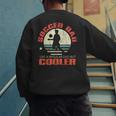 Soccer Dad Player Fan Best For Men Men's Sweatshirt Back Print