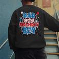 Spider Web Dad Of The Birthday Boy Men's Sweatshirt Back Print