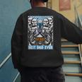 Star Wars Father's Day Jango Fett Best Dad Ever Men's Sweatshirt Back Print