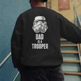Star Wars Father's Day Stormtrooper Dad Is A Trooper Vintage Men's Sweatshirt Back Print Star Wars Father's Day Stormtrooper Dad Is A Trooper Vintage Men's Sweatshirt Back Print