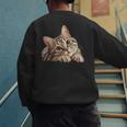 Tabby Cat Mom Dad Pet Shop Tabby Cats Kitten Tabby Cat Men's Sweatshirt Back Print
