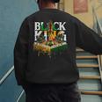 History I Am Black Man King Dad Melanin Men Women Men's Sweatshirt Back Print