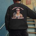 Trump Tariffed Your Mom Last Night Saying Meme Dad Men Men's Sweatshirt Back Print Trump Tariffed Your Mom Last Night Saying Meme Dad Men Men's Sweatshirt Back Print