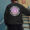 Using Dead Dad Jokes To Make People Uncomfy Vintage Quote Men's Sweatshirt Back Print Using Dead Dad Jokes To Make People Uncomfy Vintage Quote Men's Sweatshirt Back Print