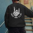 Vintage Dead Dad Club Matching 2 Sides Fathers Day Men's Sweatshirt Back Print