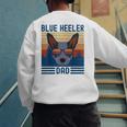 Australian Cattle Dog Blue Heeler Dad Men's Sweatshirt Back Print