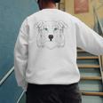 Australian Shepherd Aussie Mom Or Dad Men's Sweatshirt Back Print