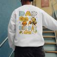 Dad Of The Bee-Day Girl Bee Birthday Party Men's Sweatshirt Back Print